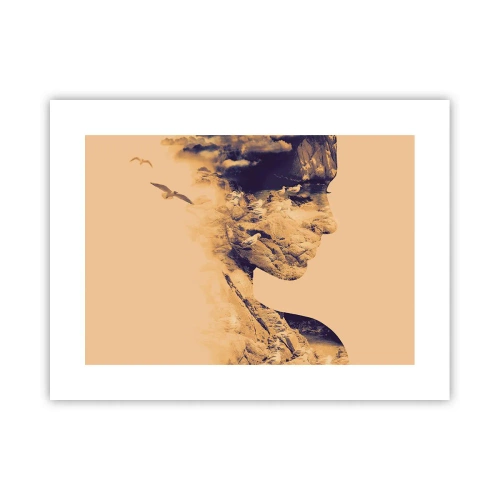 Plakat - Piękna z natury - 40x30 cm