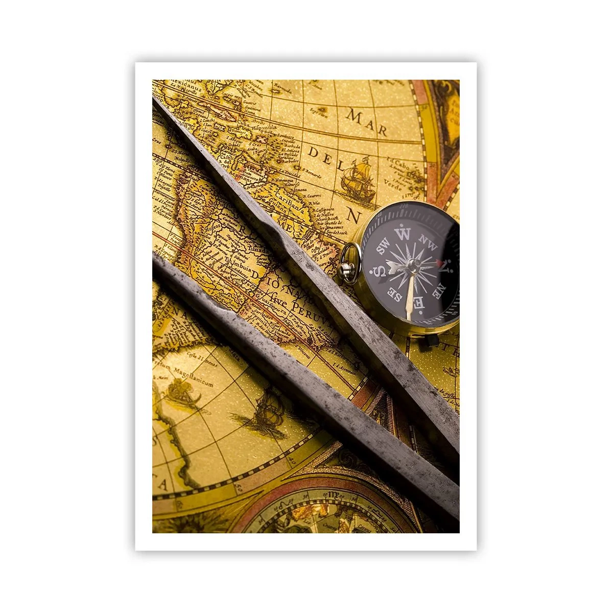 Plakat - Gdze te skarby? - 70x100 cm