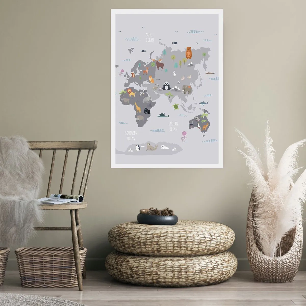 Plakat - Powiedz mi, skąd jesteś… - 30x40 cm
