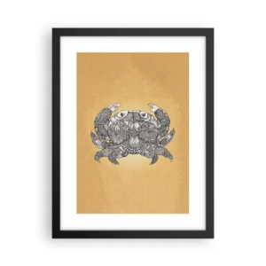 Plakat w czarnej ramie - Opowieści Pana Kraba - 30x40 cm