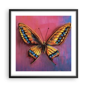 Plakat w czarnej ramie - Klejnot natury - 50x50 cm