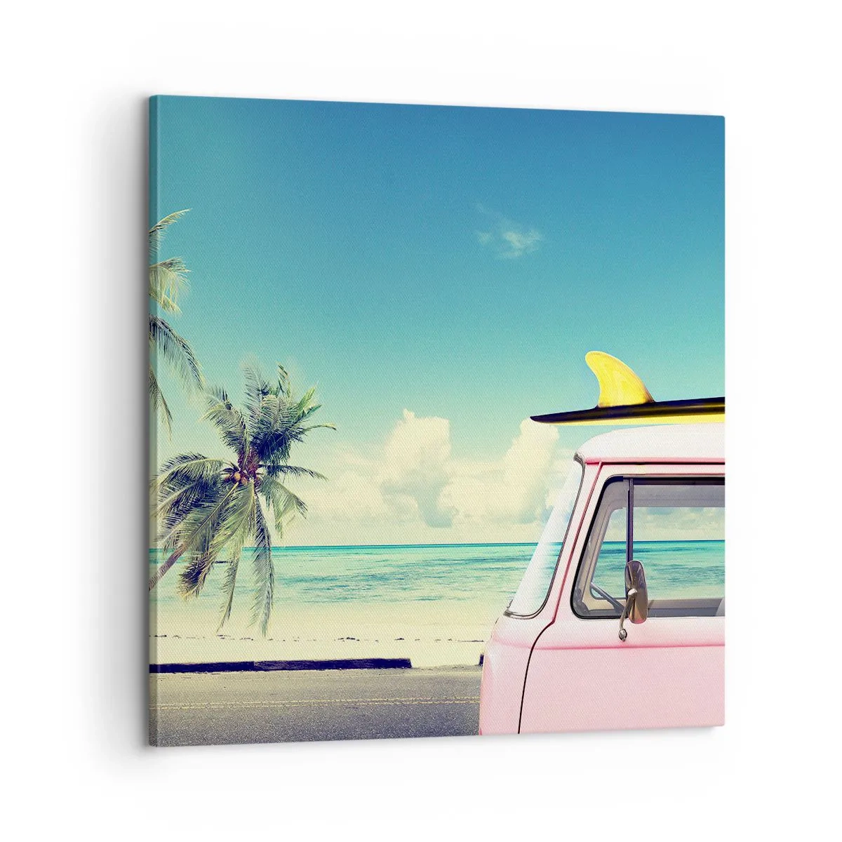 Obraz na płótnie - Wakacje czas zacząć - 60x60 cm