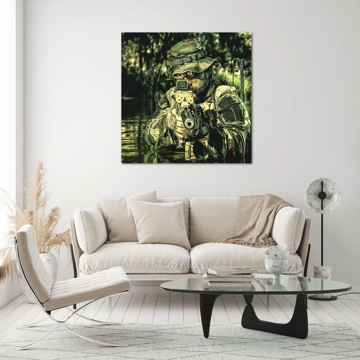 Obraz na szkle - Najlepszy z najlepszych - 70x70 cm