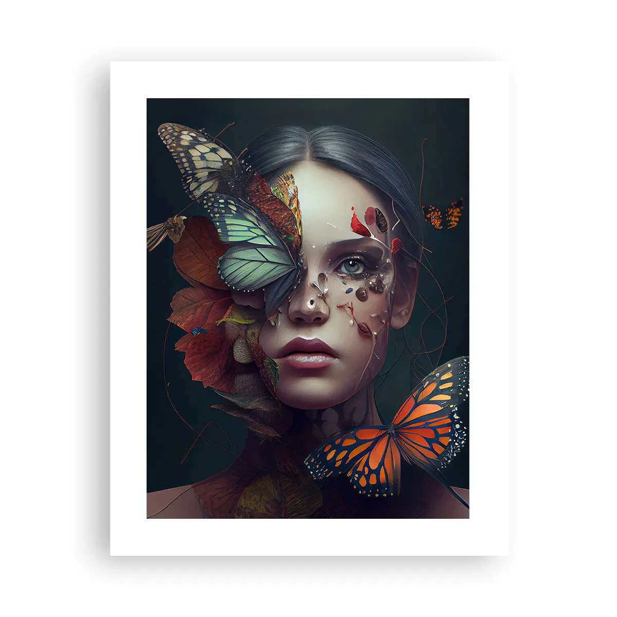 Plakat - Cudowna metamorfoza - 40x50 cm