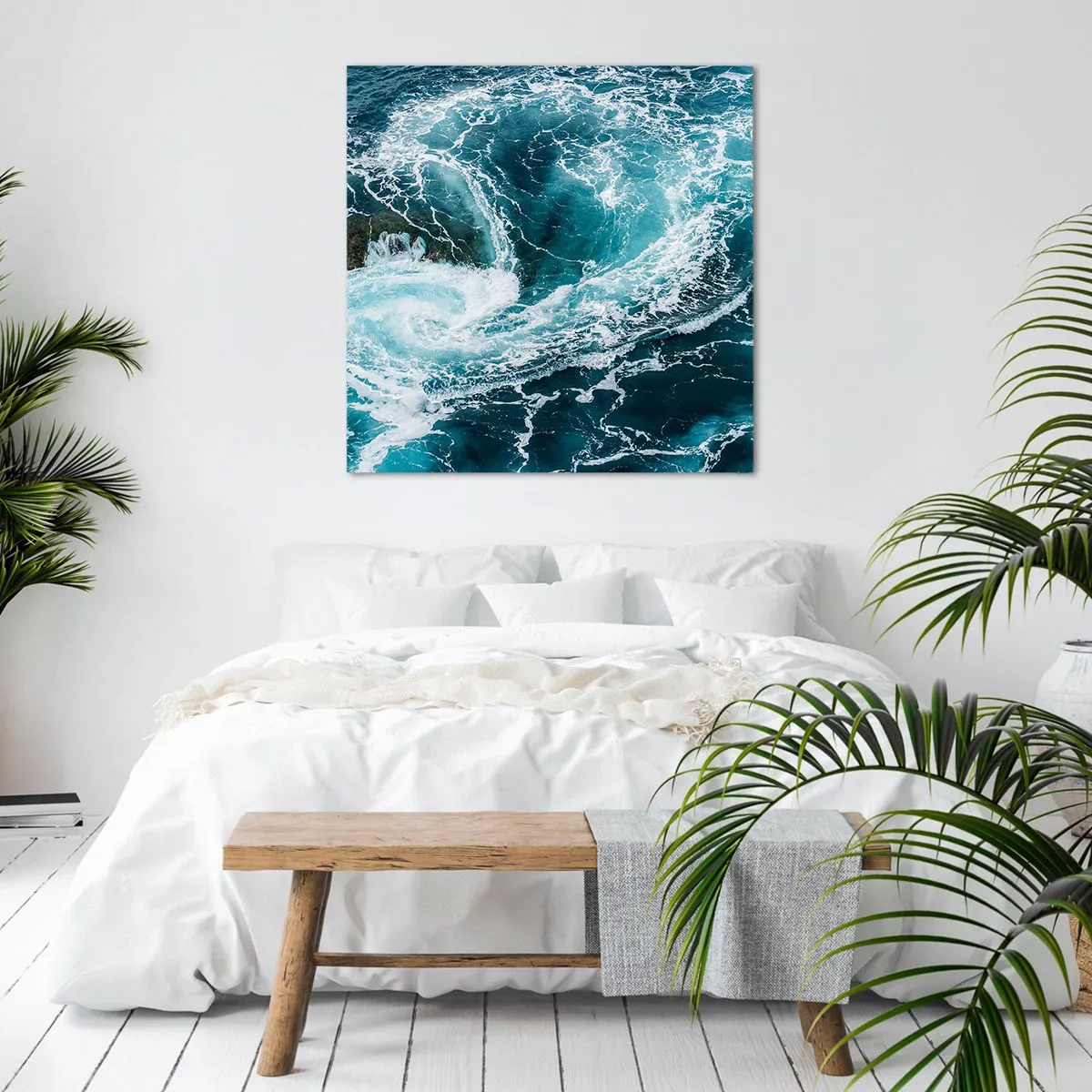 Obraz na płótnie - Wrota do wnętrza Ziemi - 40x40 cm