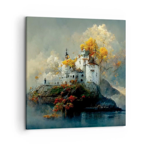Obraz na płótnie - Początek romantycznej opowieści - 50x50 cm