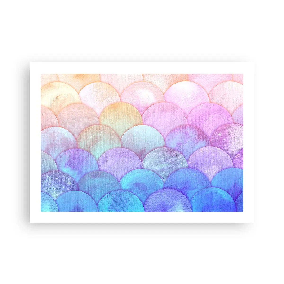 Plakat - Perłowa łuska - 70x50 cm