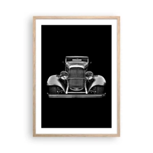 Plakat w ramie jasny dąb - Prawdziwy gentelman - 50x70 cm