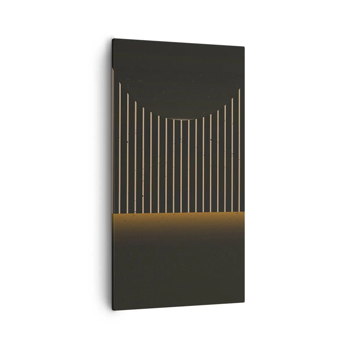 Obraz na płótnie - Zbadać ciemność - 55x100 cm