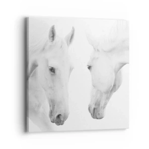 Obraz na płótnie - Czy to jest przyjaźń…? - 40x40 cm