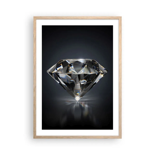 Plakat w ramie jasny dąb - Best girls friend - 50x70 cm