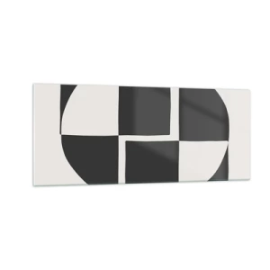 Obraz na szkle - Antyteza – synteza - 100x40 cm