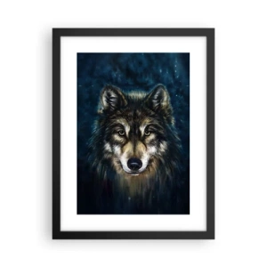 Plakat w czarnej ramie - Alfa? I omega - 30x40 cm