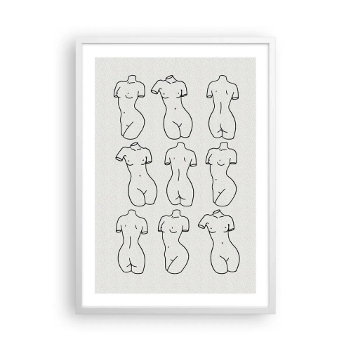Plakat w białej ramie - Tylko Wenus - 50x70 cm