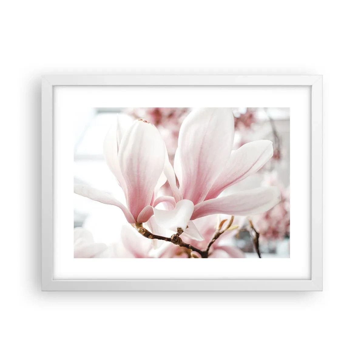Plakat w białej ramie - Bezmiar czułości - 40x30 cm