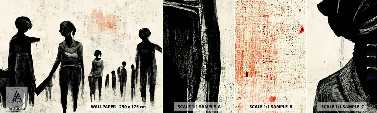 Fototapeta Próbka Standard Eco - Przeciw samotności - Kobiety, Praca, Sztuka - 100x30 cm