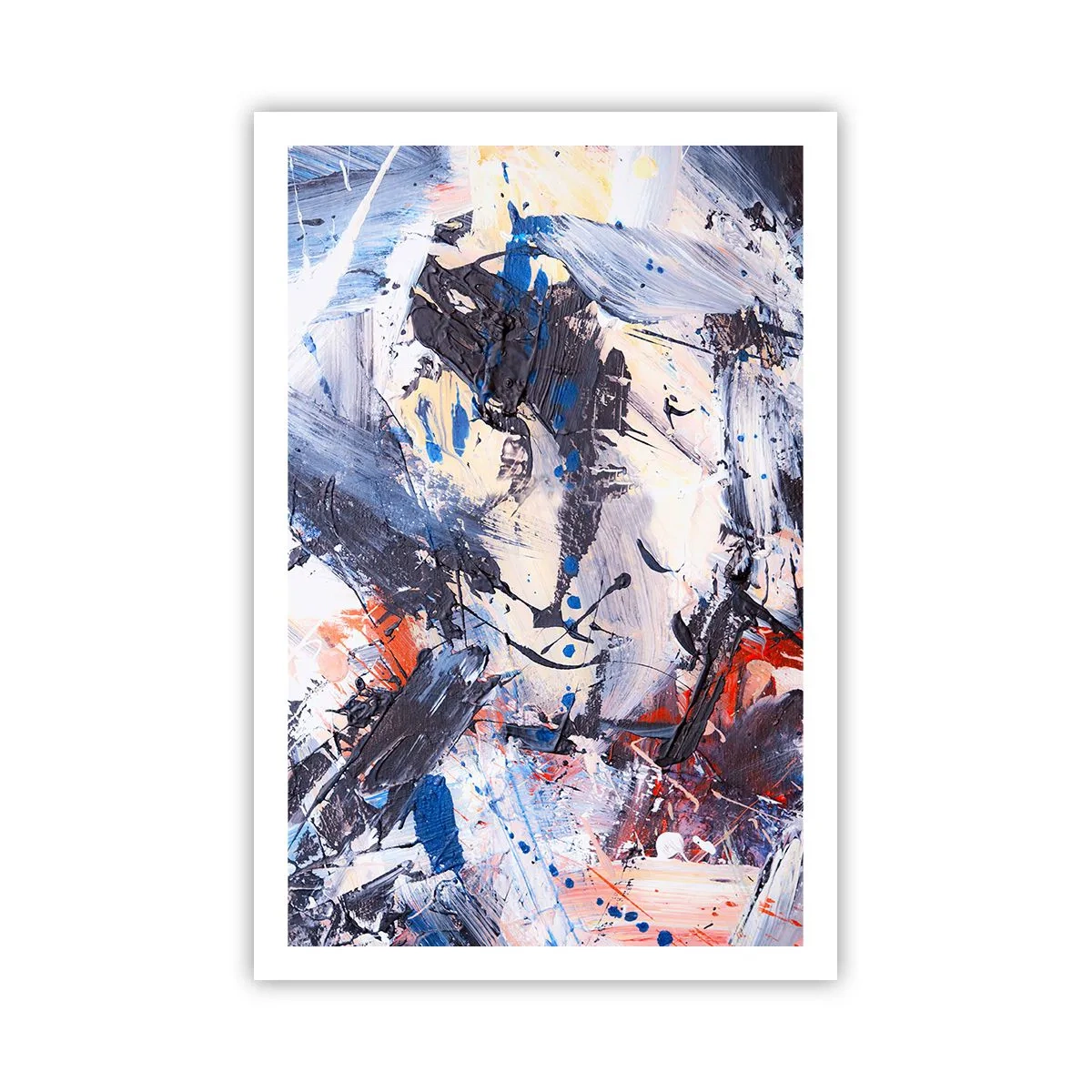 Plakat - Szalony taniec abstrakcji - 61x91 cm
