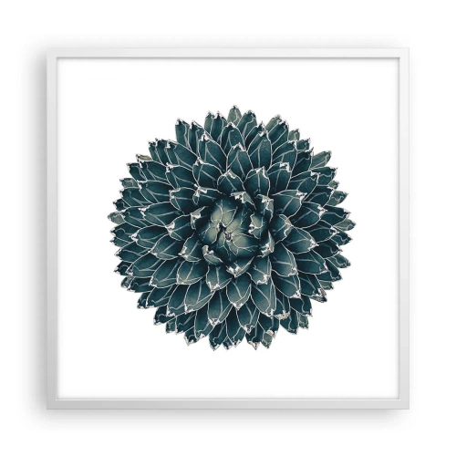 Plakat w białej ramie - Gwiazda pustyni - 60x60 cm