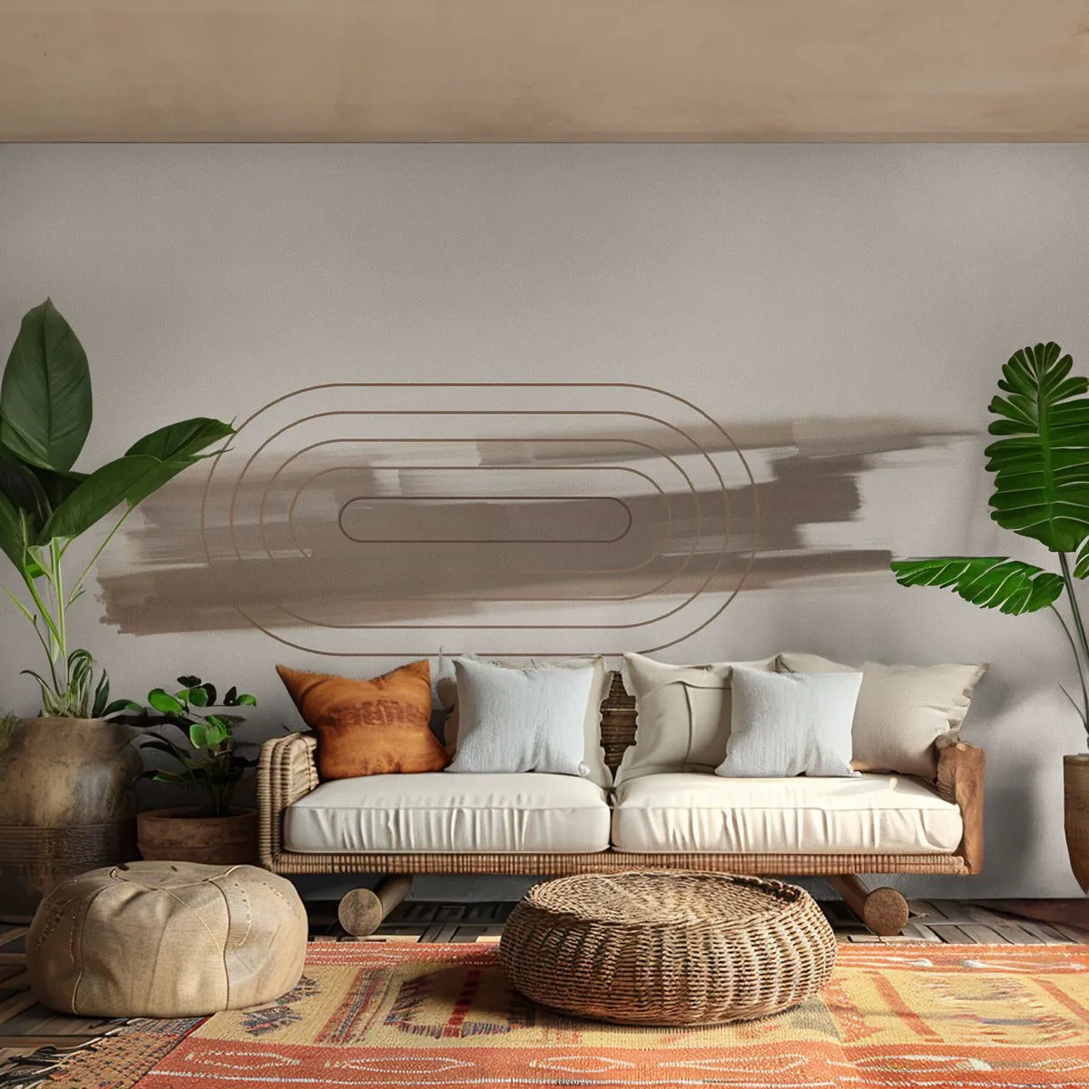 Fototapeta Standard Eco - Powiew szarości - Abstrakcja, Sztuka, Sztuka Nowoczesna - 350x256 cm