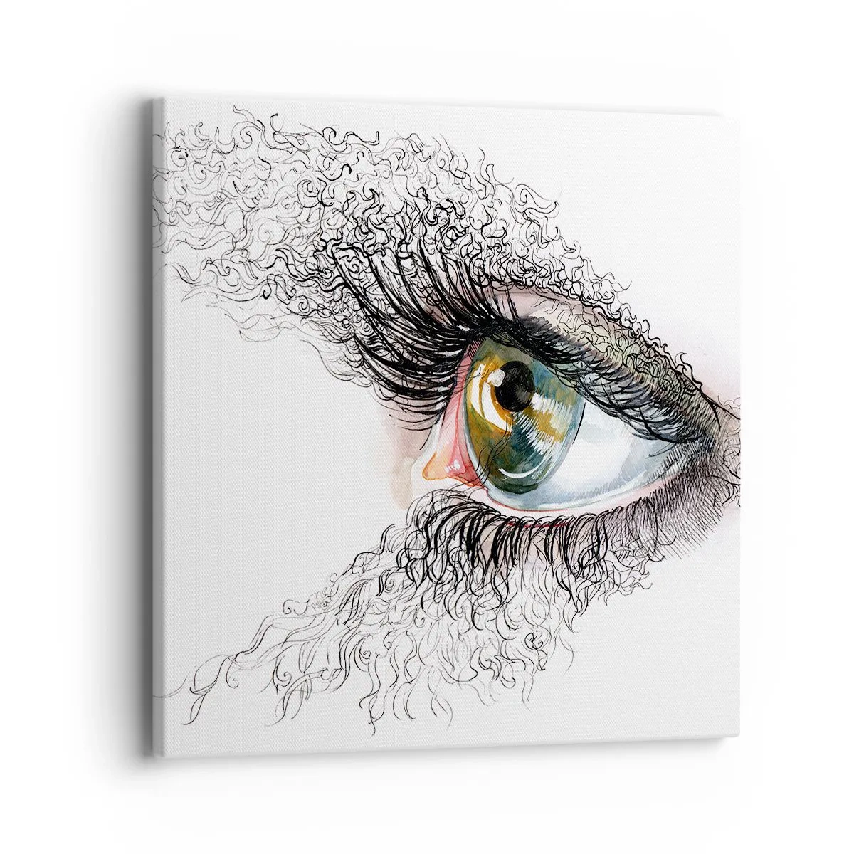 Obraz na płótnie - Zajrzyj wprost do duszy - 40x40 cm