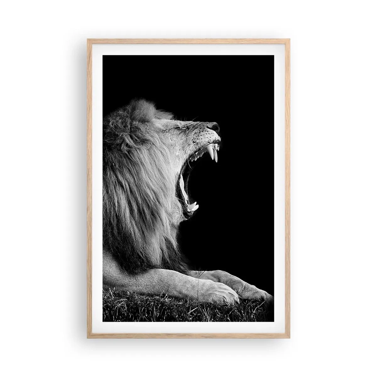 Plakat w ramie jasny dąb - Bez żadnych wątpliwości - 61x91 cm