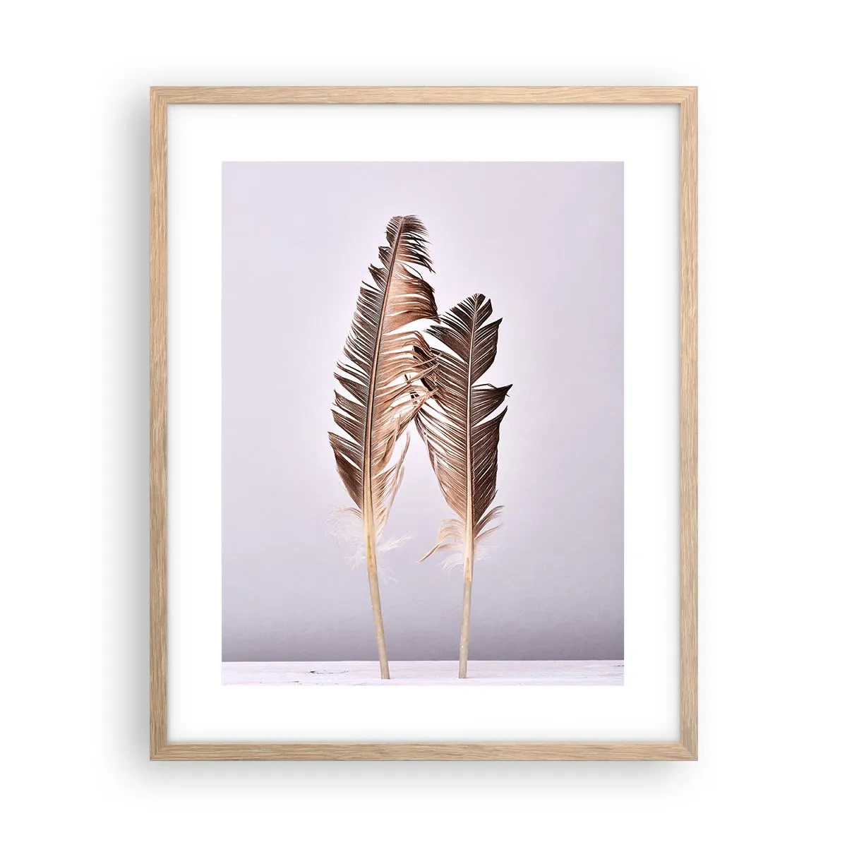 Plakat w ramie jasny dąb - Przeciw nicości - 40x50 cm