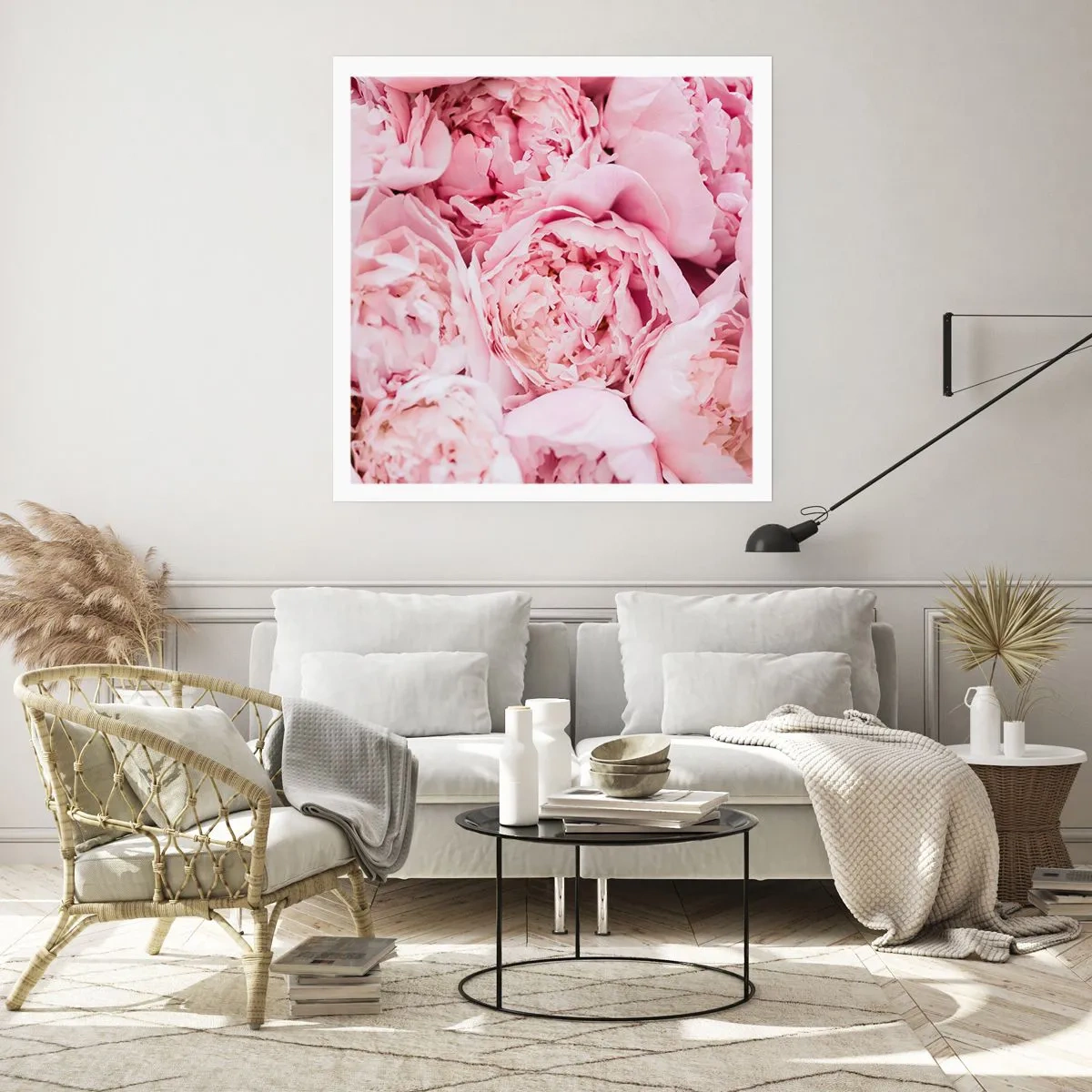 Plakat - Przytulone i pachnące - 50x50 cm