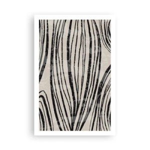 Plakat - Rozlewisko linii - 61x91 cm