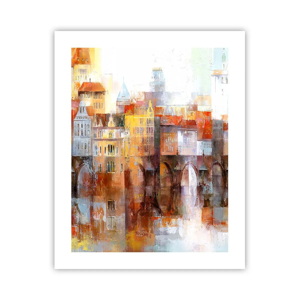 Plakat - Pod mostem też pięknie - 40x50 cm