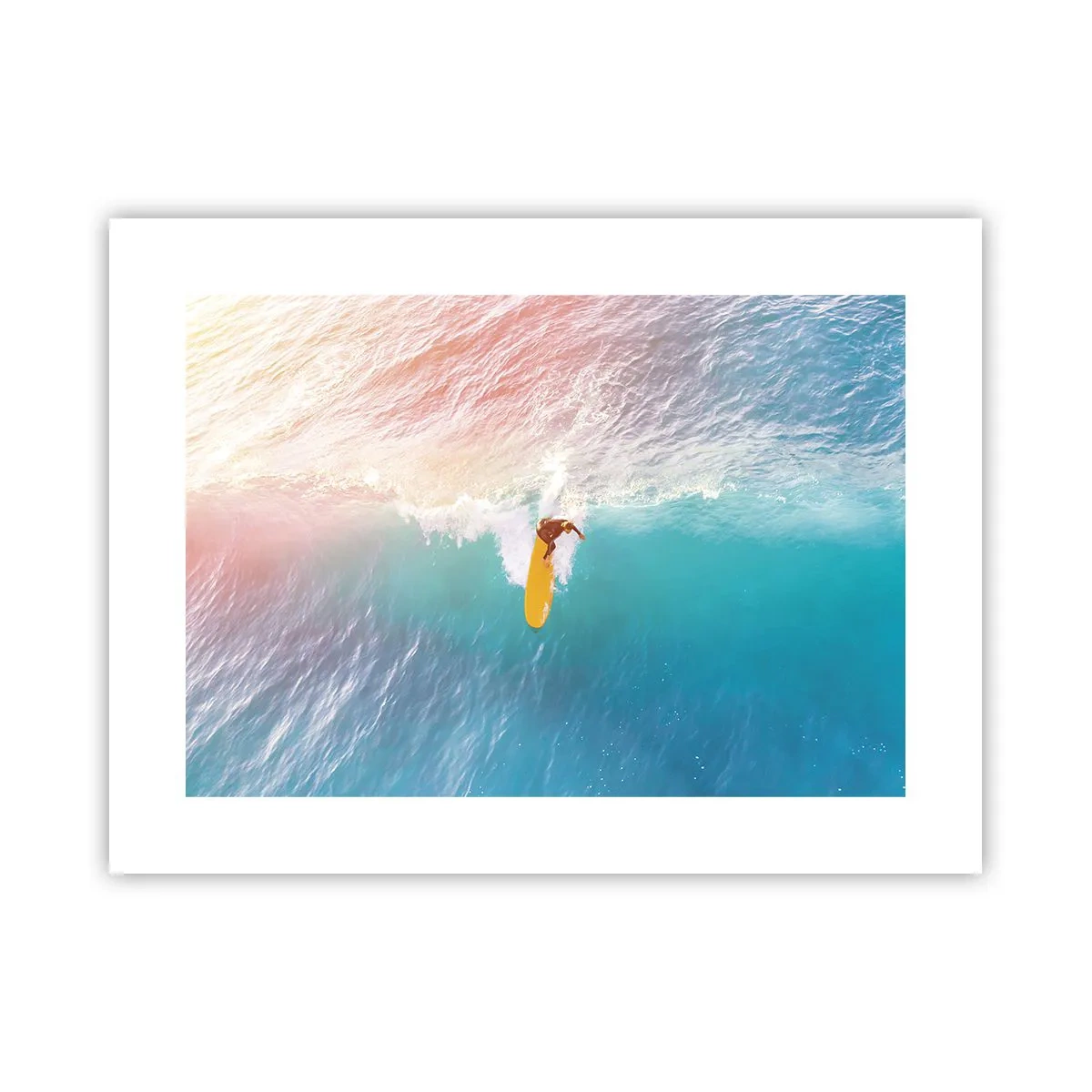 Plakat - Oceaniczny jeździec - 40x30 cm