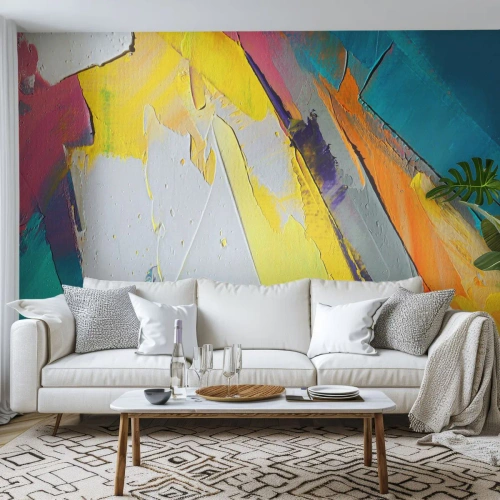 Fototapeta Premium Sand - Anatomia światła - Abstrakcja, Sztuka, 3D - 350x256 cm