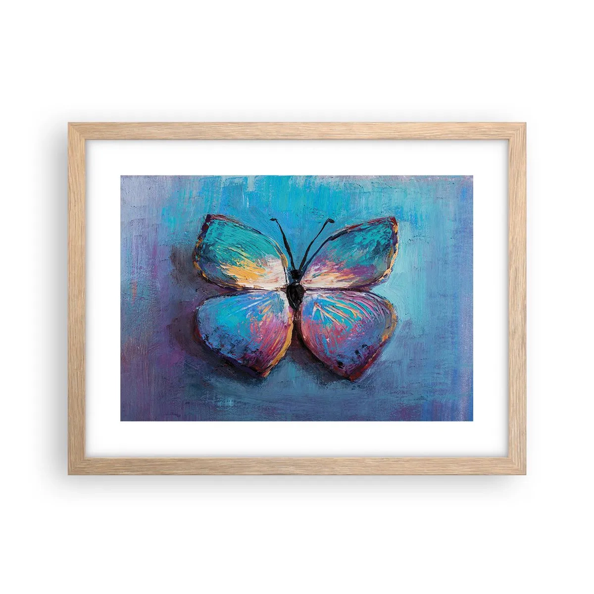 Plakat w ramie jasny dąb - W pełnej krasie - 40x30 cm