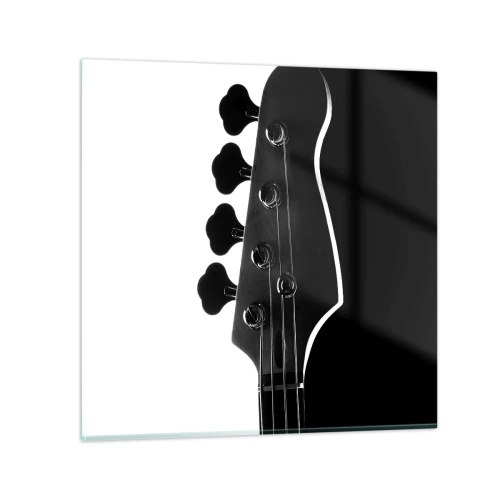 Obraz na szkle - Rockowa cisza  - 50x50 cm