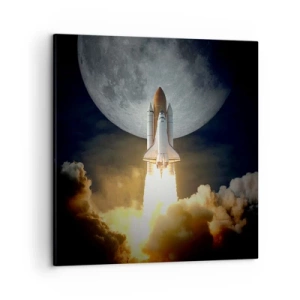 Obraz na płótnie - Początek nieziemskiej przygody - 50x50 cm