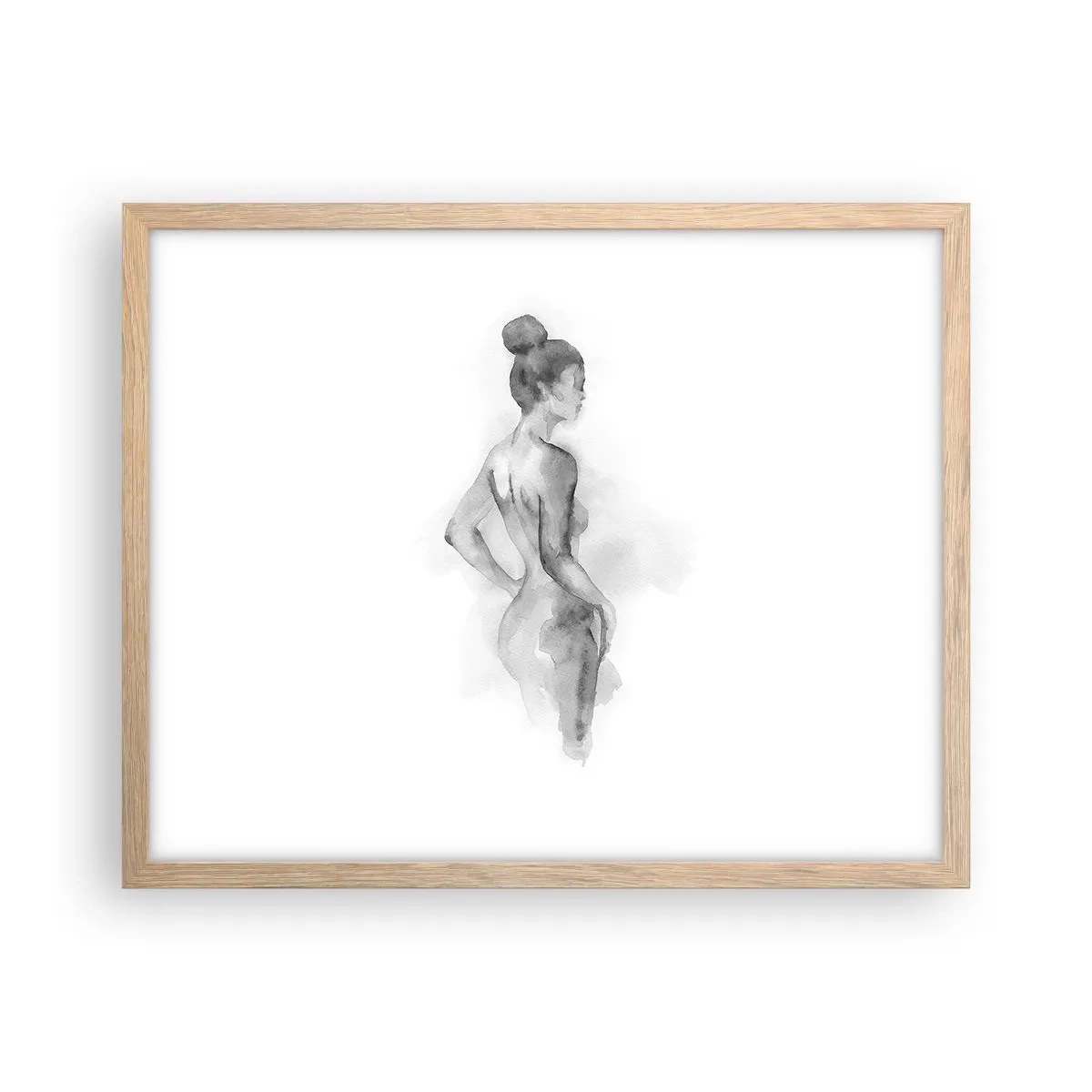 Plakat w ramie jasny dąb - Piękna jak malowanie - 50x40 cm