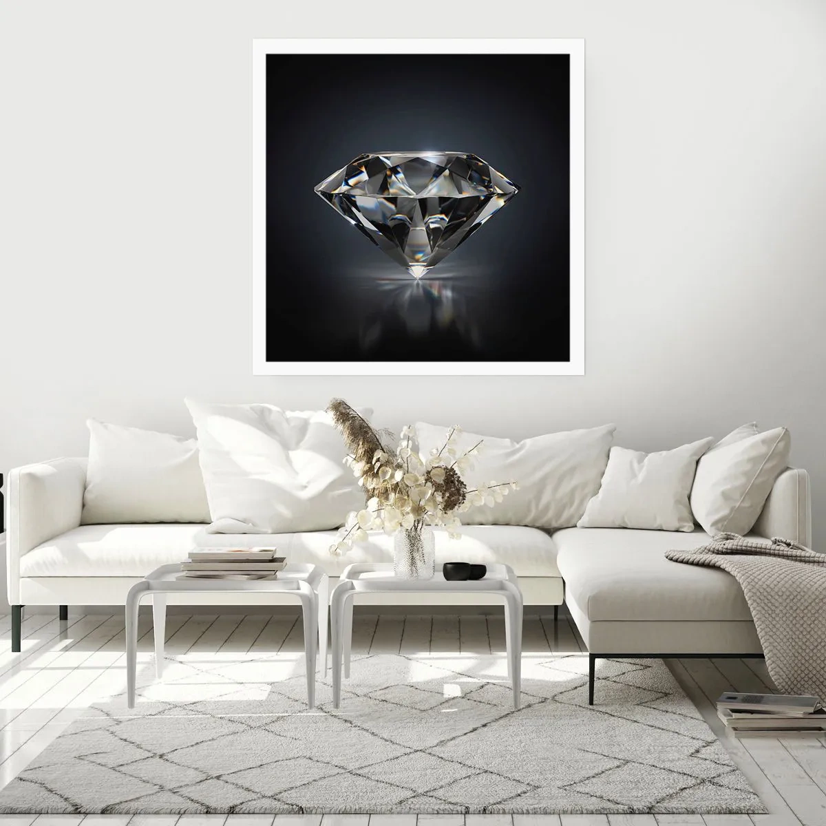 Plakat - Best girls friend - 30x30 cm