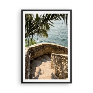 Plakat w czarnej ramie - Pod słońcem Italii - 61x91 cm