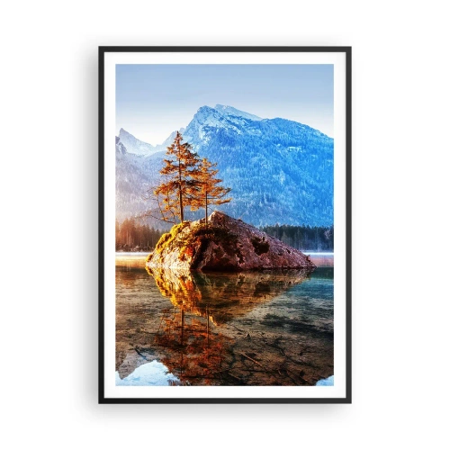 Plakat w czarnej ramie - Natura w nowym świetle - 70x100 cm