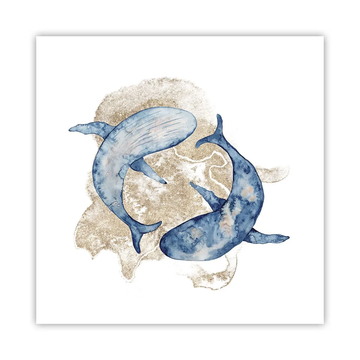 Plakat - Przyjaźń czy kochanie? - 40x40 cm