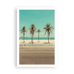 Plakat - Na straży plaży - 61x91 cm