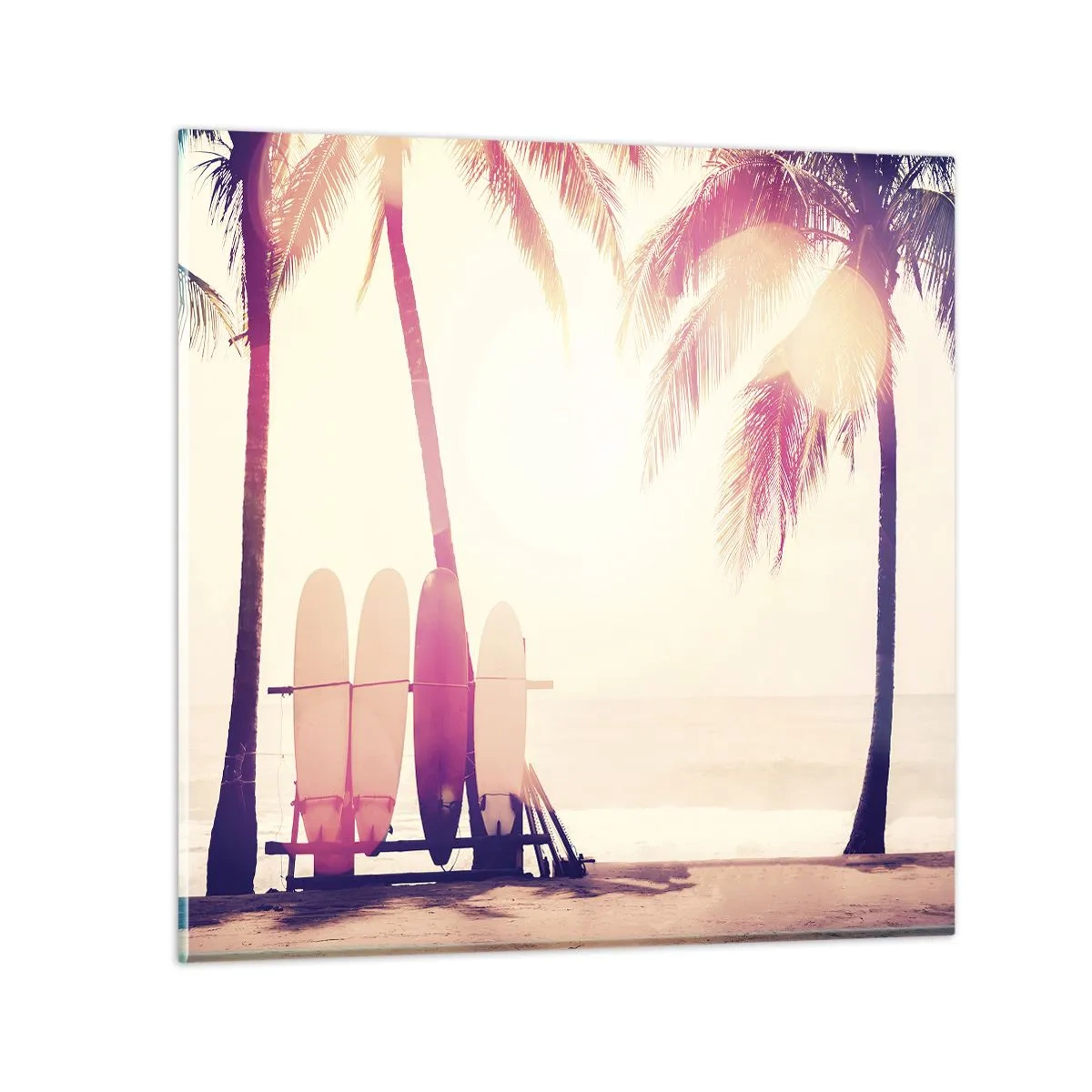 Obraz na szkle - To będzie wspaniały dzień - 70x70 cm