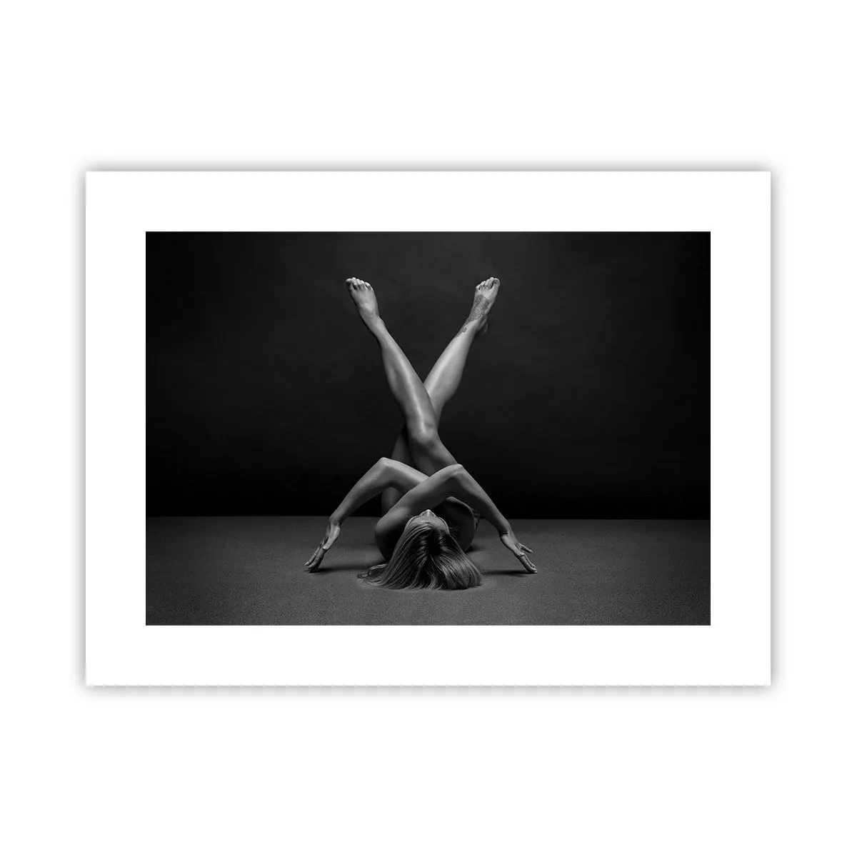 Plakat - Geometria nagości - 40x30 cm