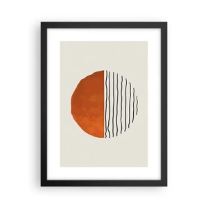 Plakat w czarnej ramie - W japońskim klimacie - 30x40 cm