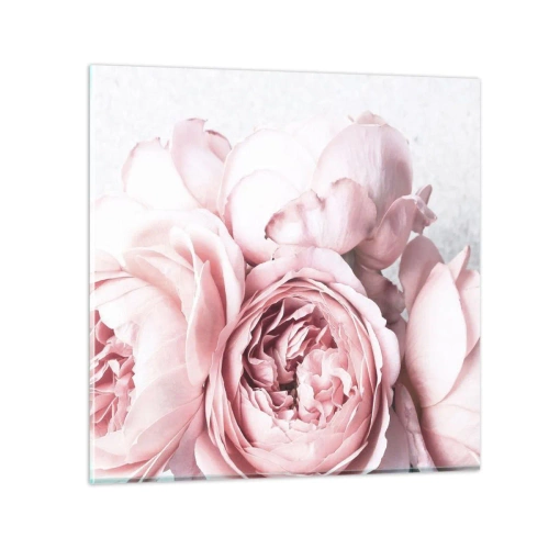 Obraz na szkle - Dla romantyków - 40x40 cm