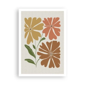 Plakat - Natura i geometria - 70x100 cm