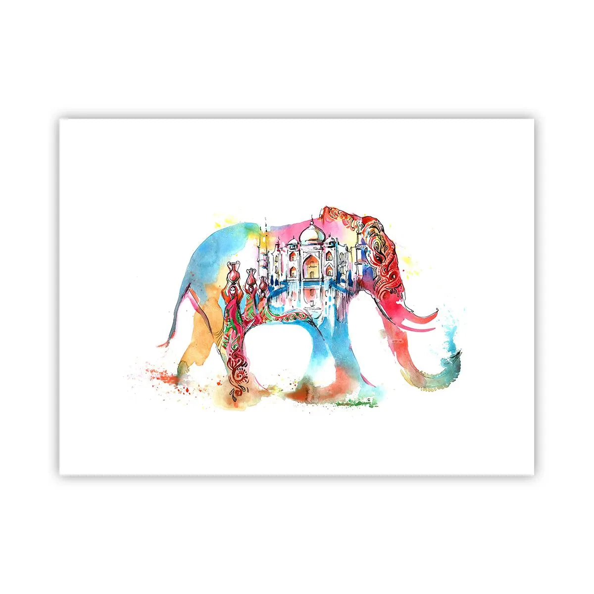 Plakat - Indie - aura miłości - 40x30 cm