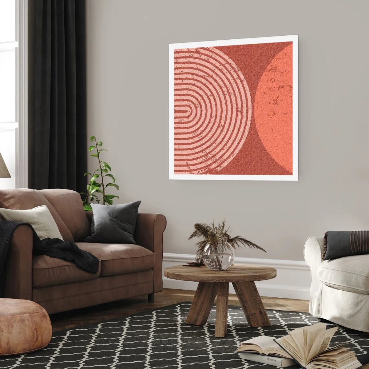 Plakat - Bliska relacja - 40x40 cm