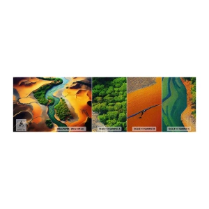Fototapeta Próbka Premium Sand - Życiodajna rzeka - Krajobraz, Natura, Rzeka - 100x30 cm