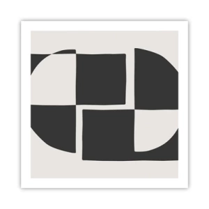 Plakat - Antyteza – synteza - 60x60 cm