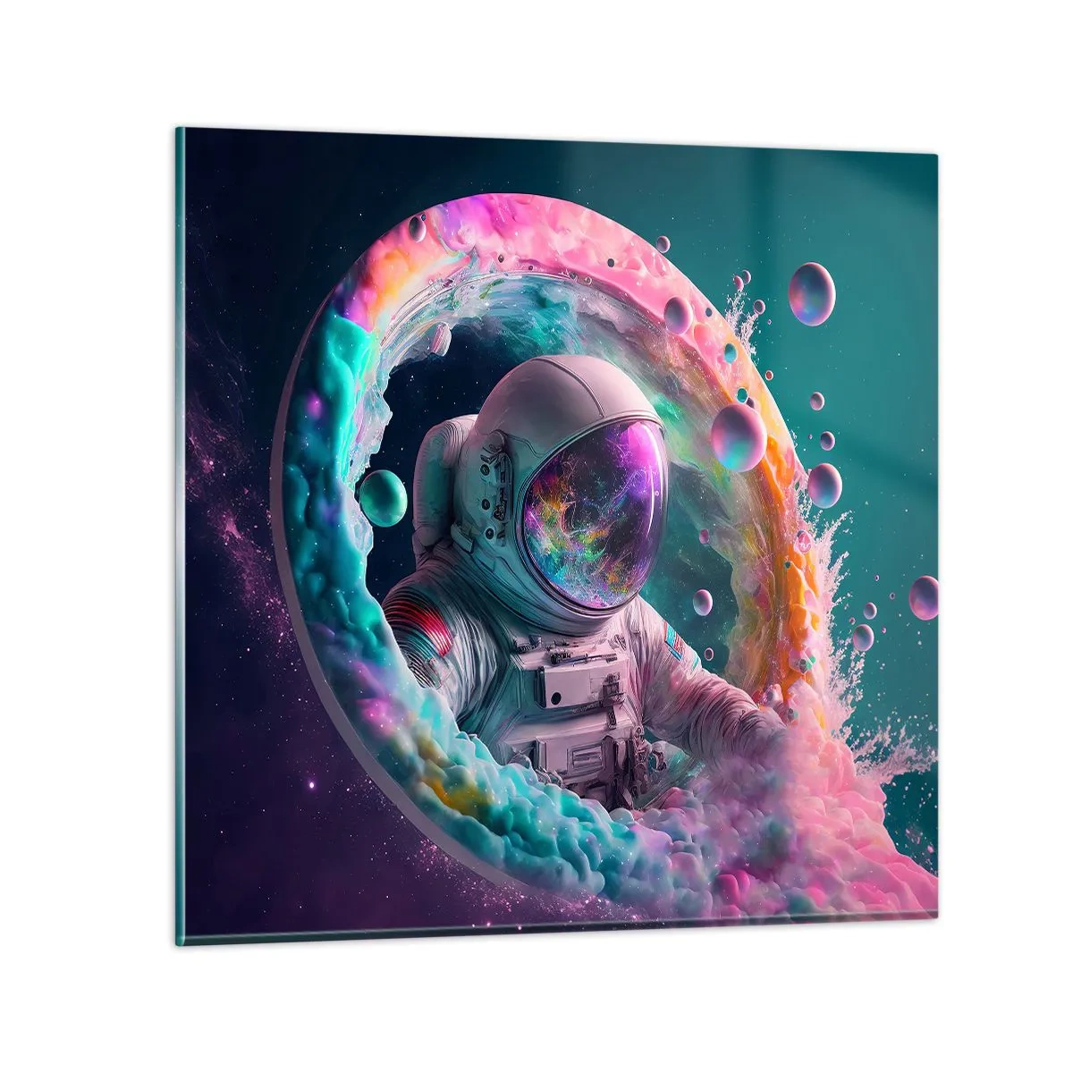 Obraz na szkle - Gwiezdne wrota - 50x50 cm